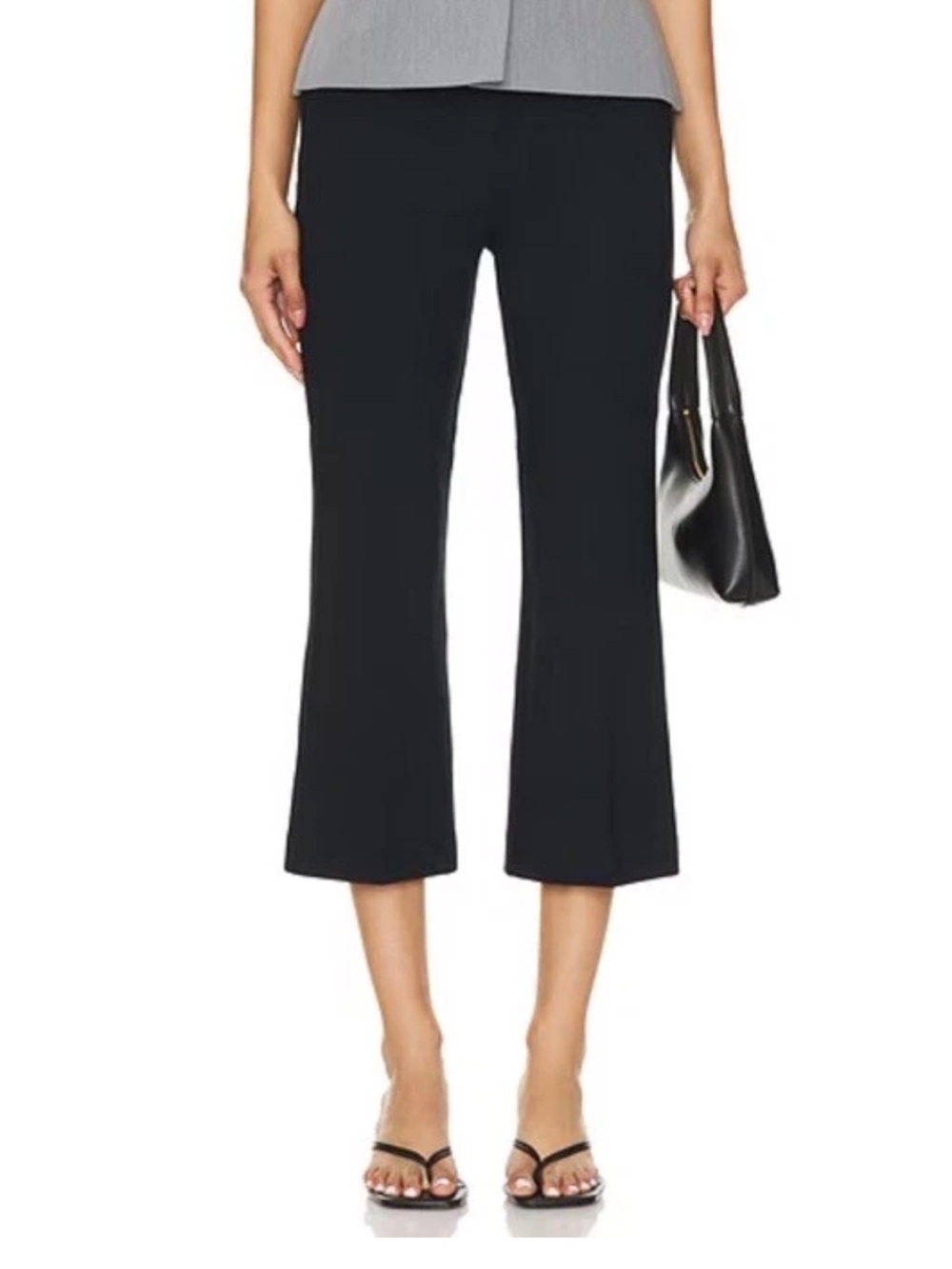 NWOT SPANX The Perfect Fit Ponte Kick Flare Pant Black XL